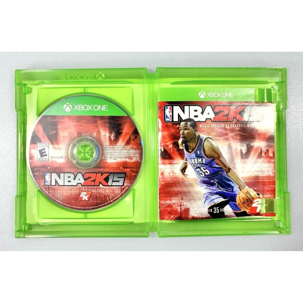 NBA 2K15 Microsoft Xbox One 2014 Complete with Manual Tested